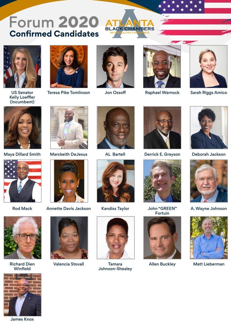 21 Georgia U.S. Senate Candidates