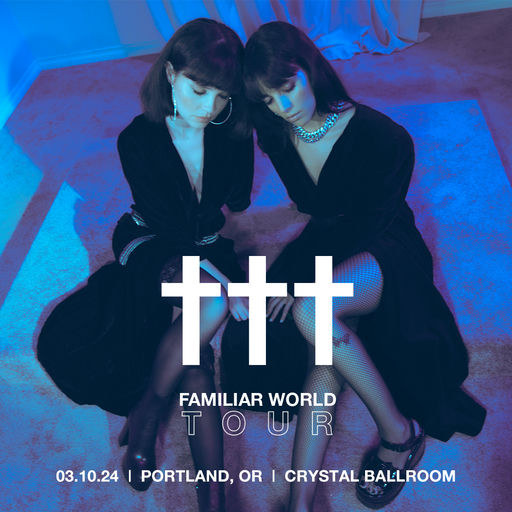 Your Chance to see ††† (Crosses) at the Crystal Ballroom!