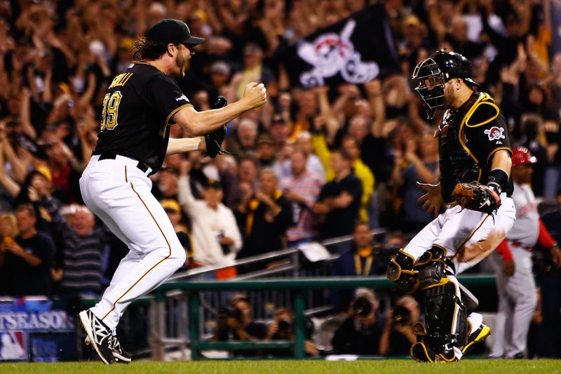 Jason Grilli/ Russell Martin 2013 NL Wild Card Game 