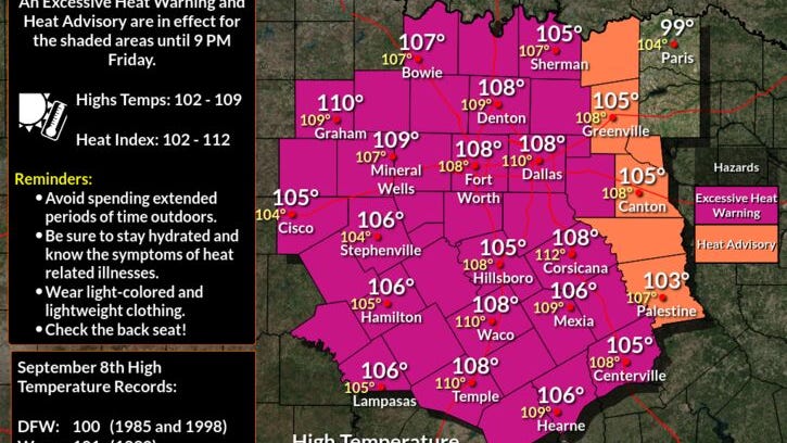 At least one more day of record-setting heat before cooler temperatures arrive