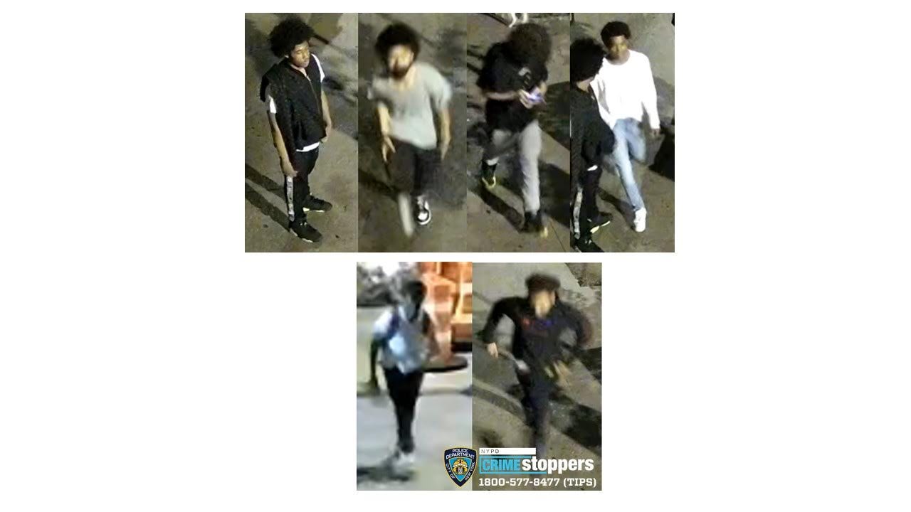 VIDEO: Group who beat teen during knifepoint robbery on Bronx street sought by police