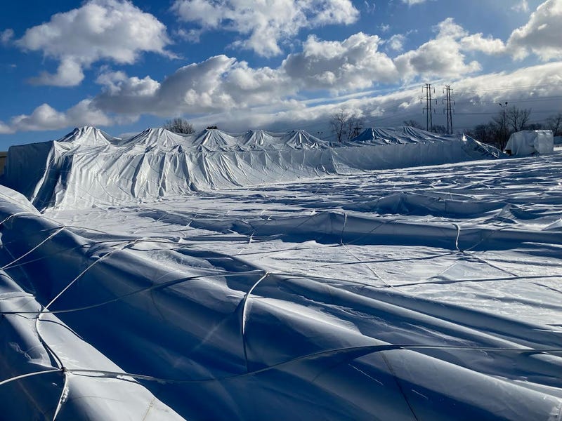The Dome is down in Tonawanda, N.Y.