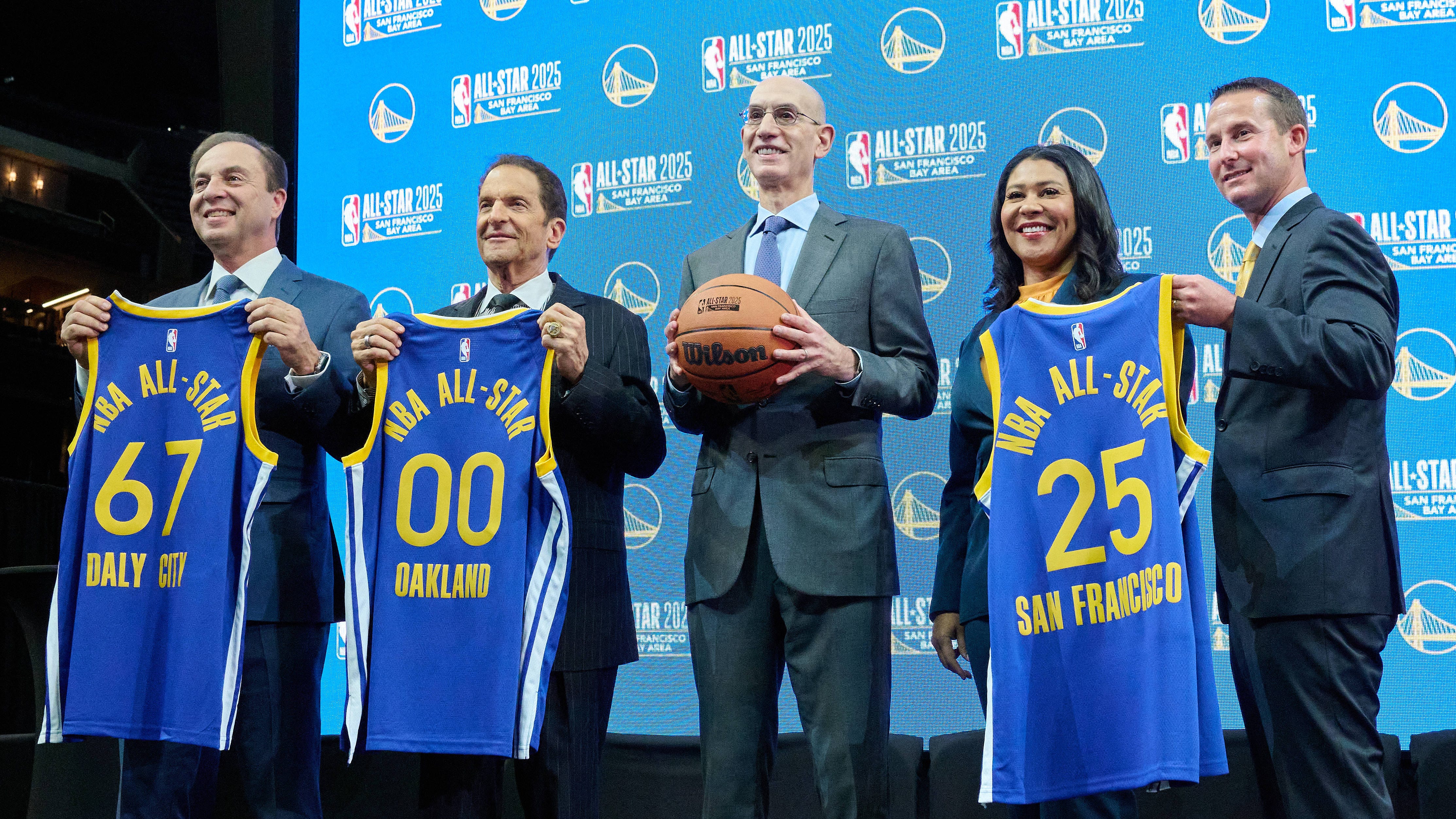 Warriors and San Francisco/Bay Area awarded 2025 NBA All-Star Game, weekend festivities