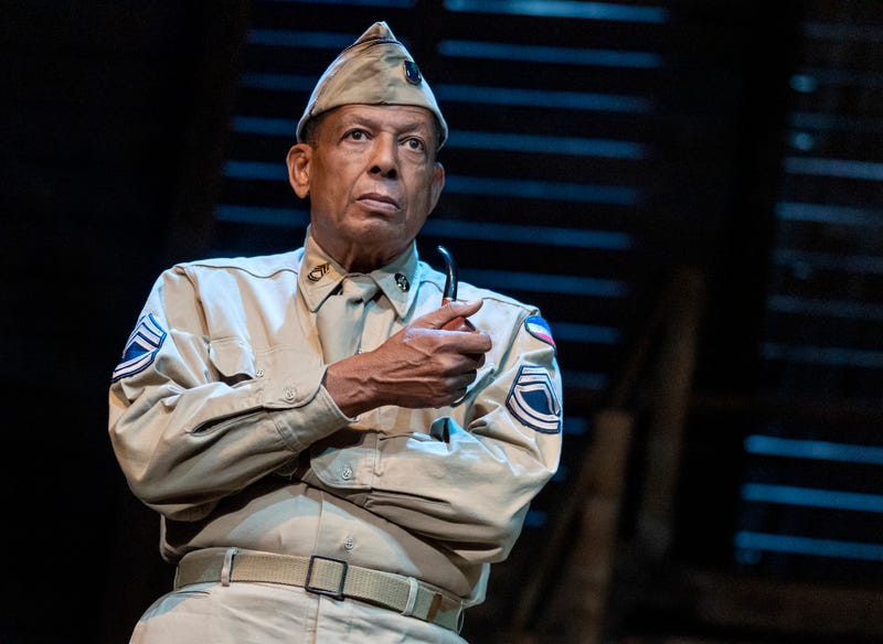 Eugene Lee as Sgt. Vernon C. Waters in the national tour of "A Soldiers Play."