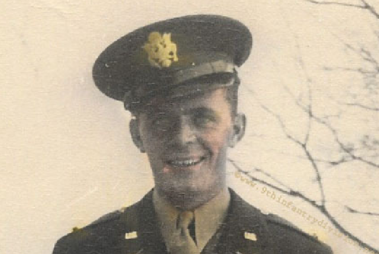 JOHN E. BUTTS, SECOND LIEUTENANT, U.S. ARMY, CO. E, 60TH INFANTRY, 9TH INFANTRY DIVISION