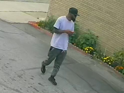 Suspect in an armed robbery