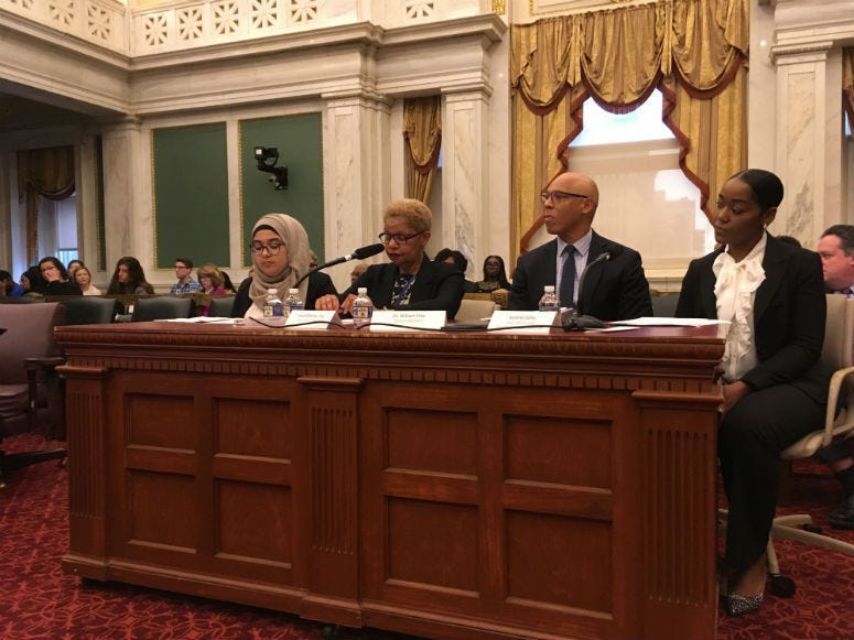 Word that nearly two dozen Philadelphia schools were getting classroom air conditioners came during the district's budget hearings before City Council.  