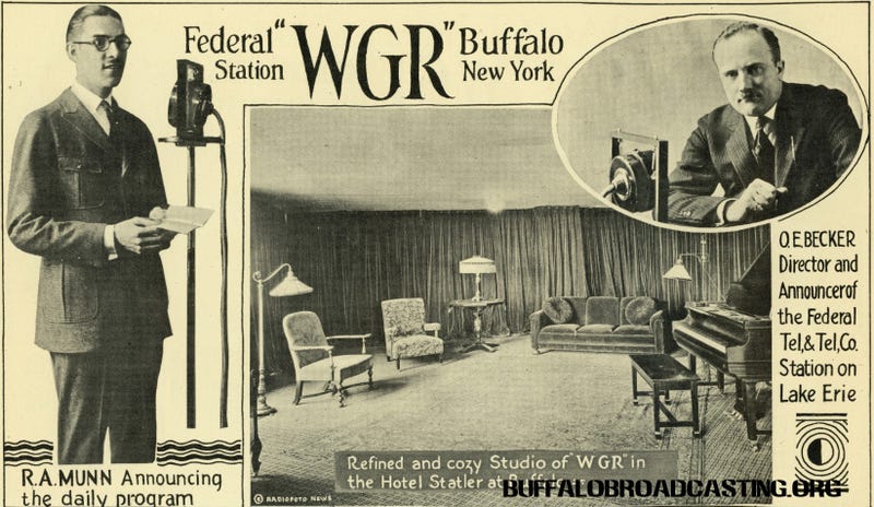 Studio of WGR