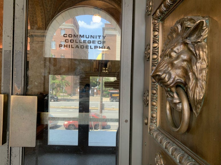 Community College of Philadelphia.