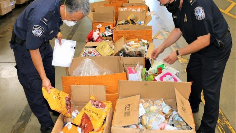 Large amount of meat from China seized at L.A./L.B. seaport complex
