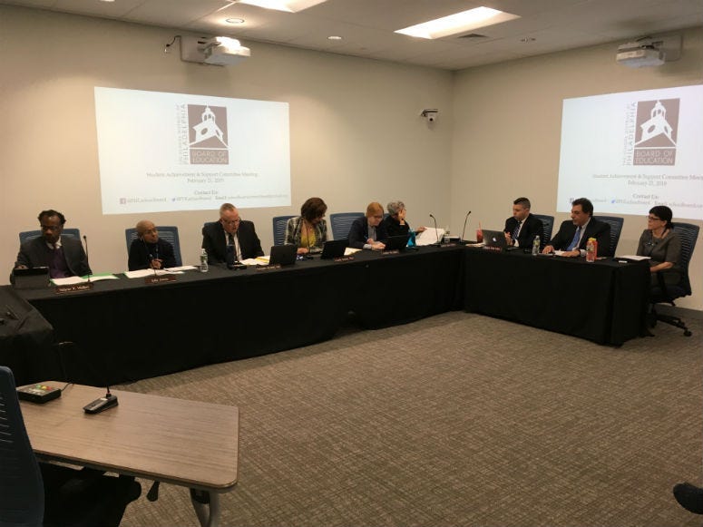 Philadelphia school board's Student Achievement and Support Committee.
