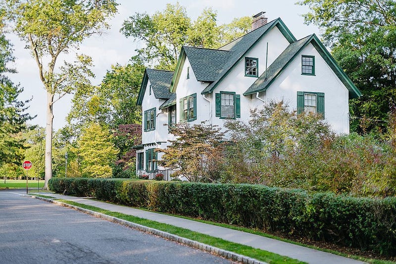Buzz Aldrin's childhood home in Montclair, N.J. 