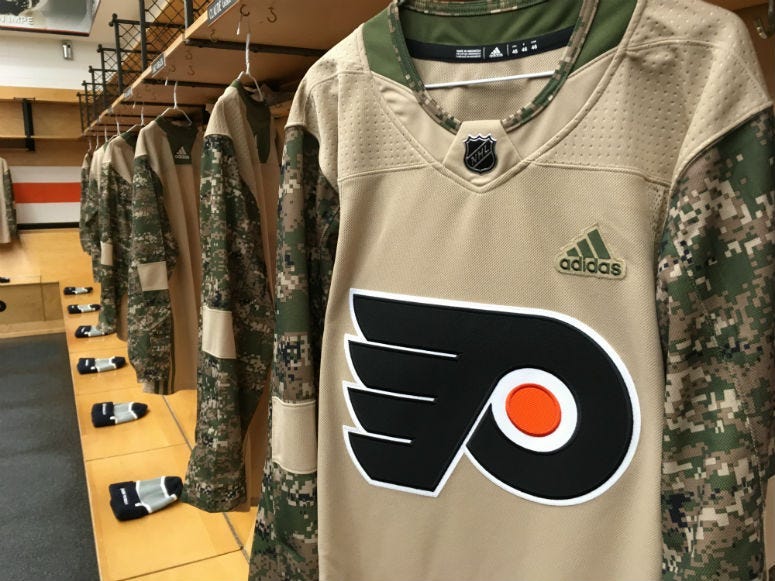 The Philadelphia Flyers and the NHL have announced the formation of the Flyers Warriors hockey team.