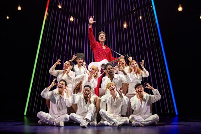 The cast of "A Beautiful Noise"