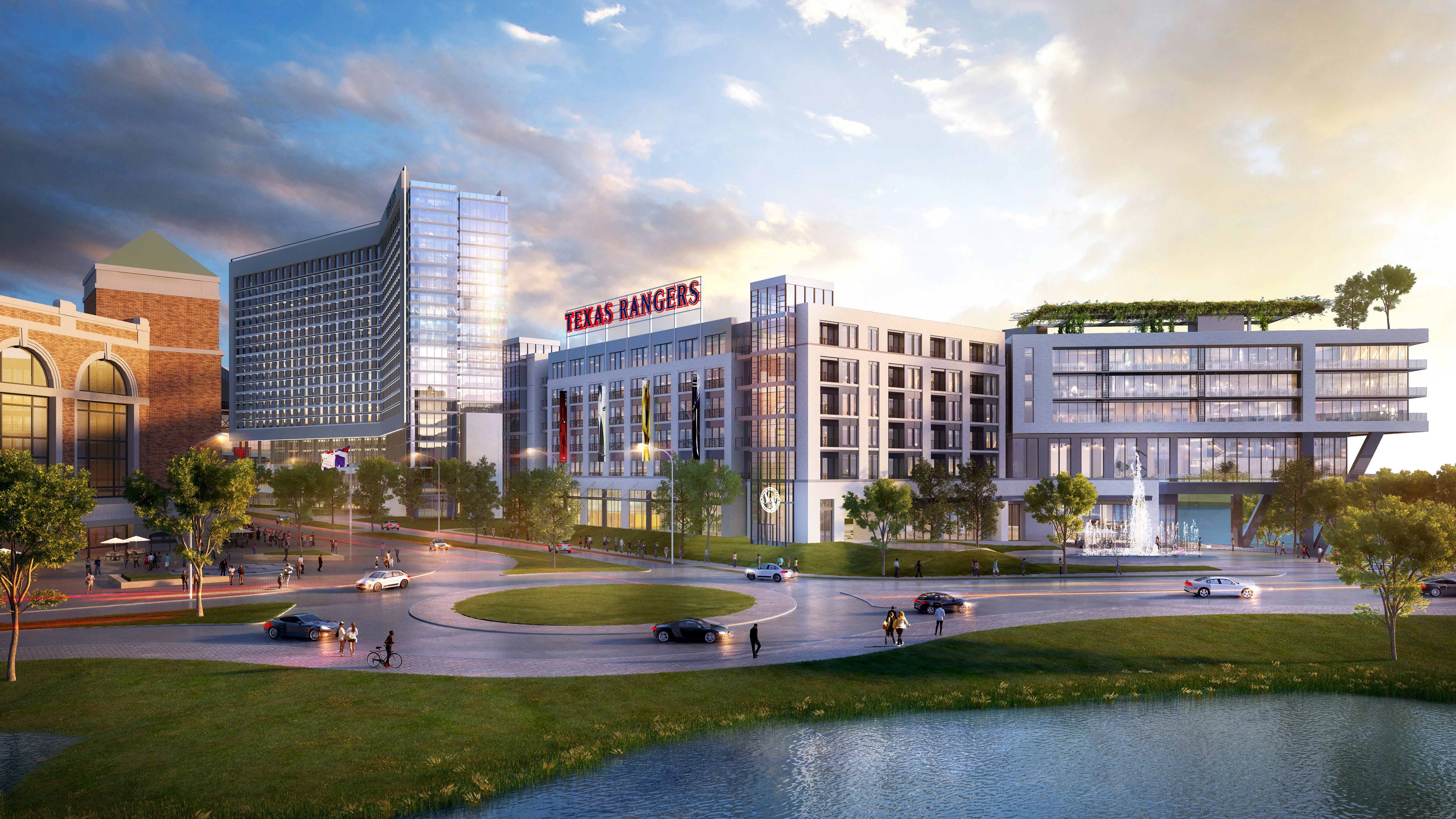 Upscale apartment community going up in Arlington's Entertainment District