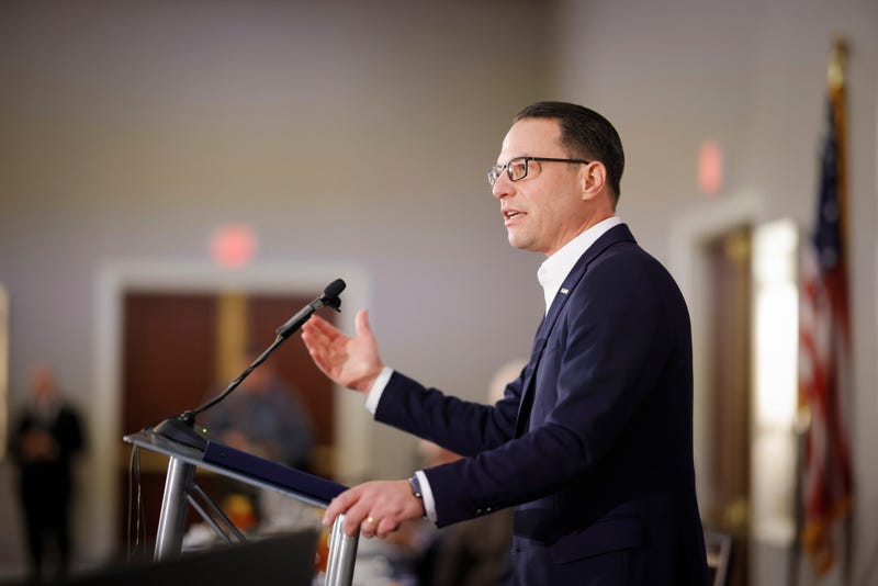 Gov. Josh Shapiro in Harrisburg, Pennsylvania in November 2023.