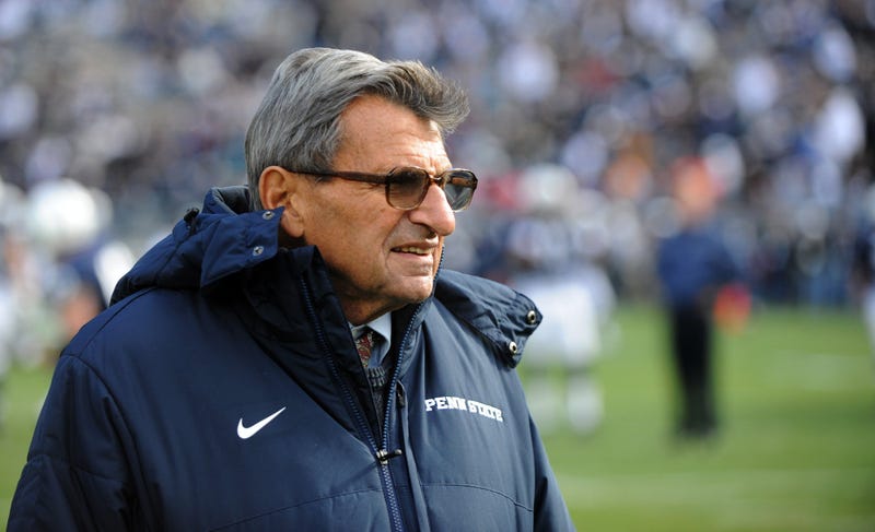 Former Penn State head football coach Joe Paterno in 2010.