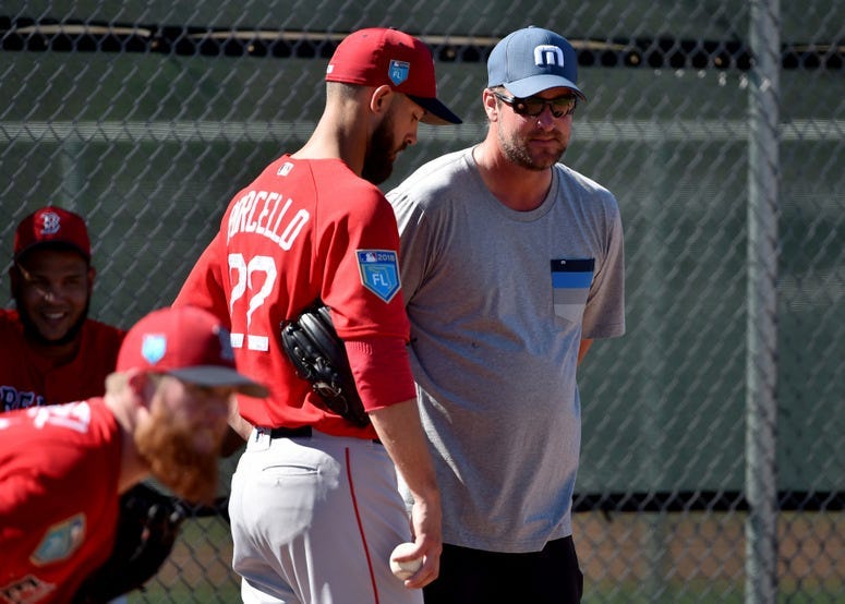 Rick Porcello and Derek Lowe