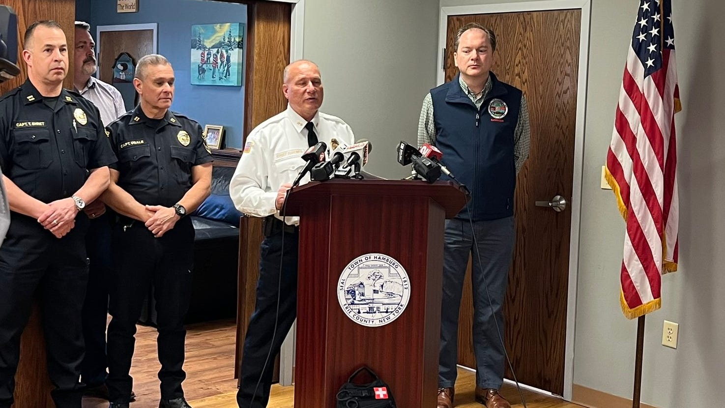 Hamburg police provide update regarding Friday's officer-involved shooting on McKinley Parkway