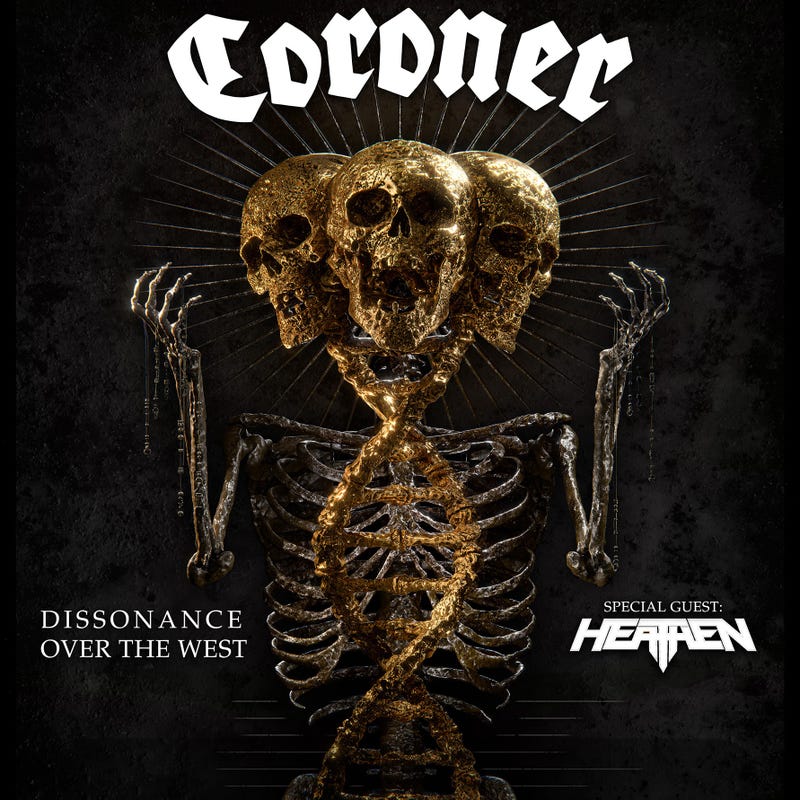 Win Tickets To See Coroner At El Corazon