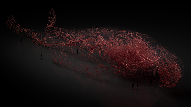 A still from "Evolver."