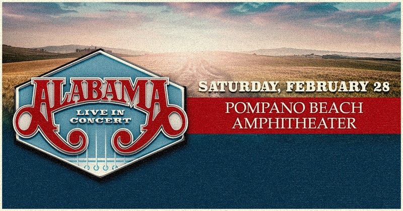 Alabama @ Pompano Beach Amphitheater