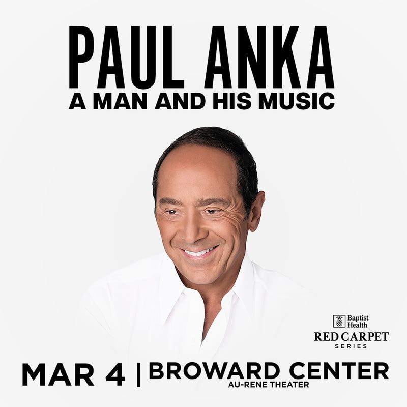 Graphic for Paul Anka Live