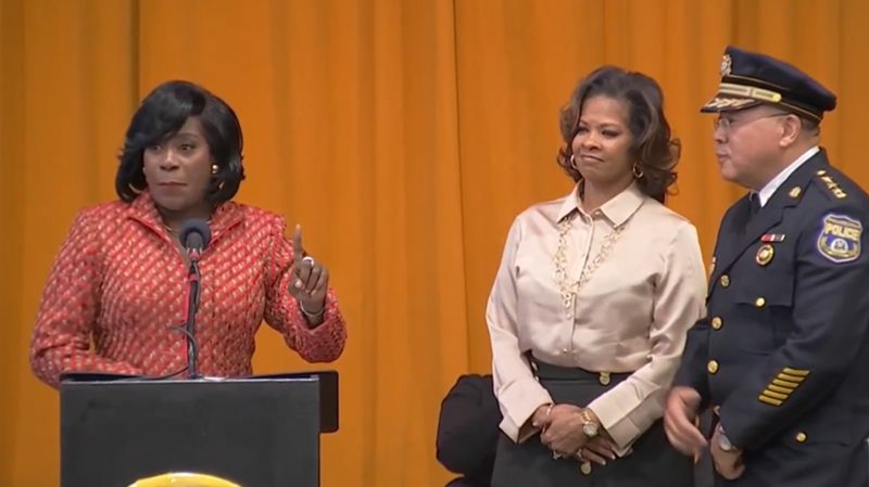 "This commissioner has the support of his mayor," said Mayor Cherelle Parker.