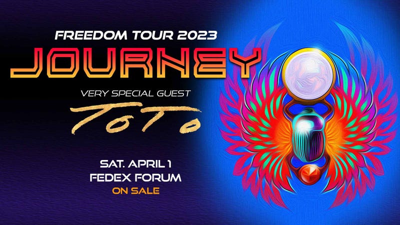 Journey with Toto at FedExForum in Memphis April 1
