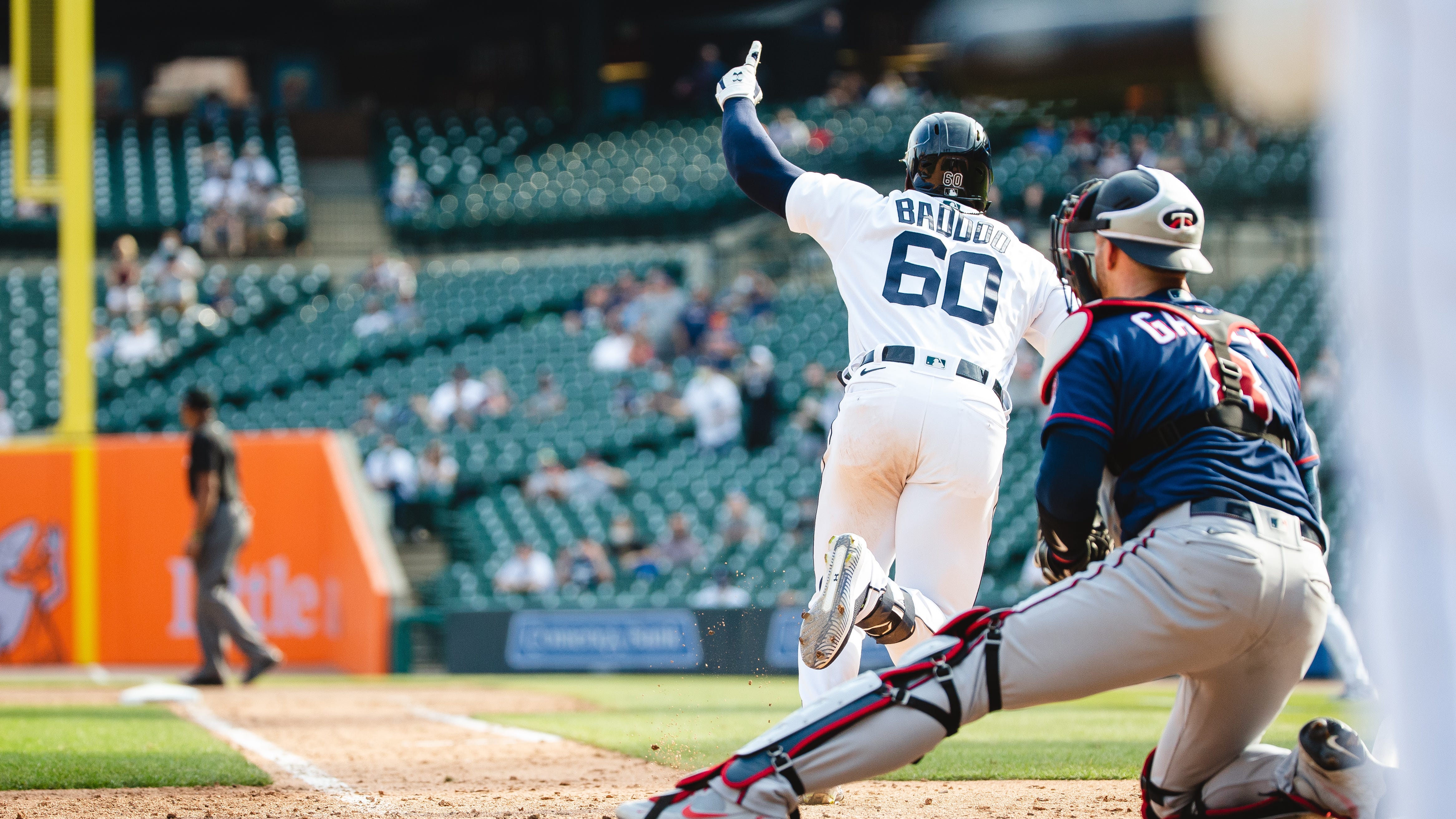 Akil Baddoo out to show baseball he's 'here to stay'