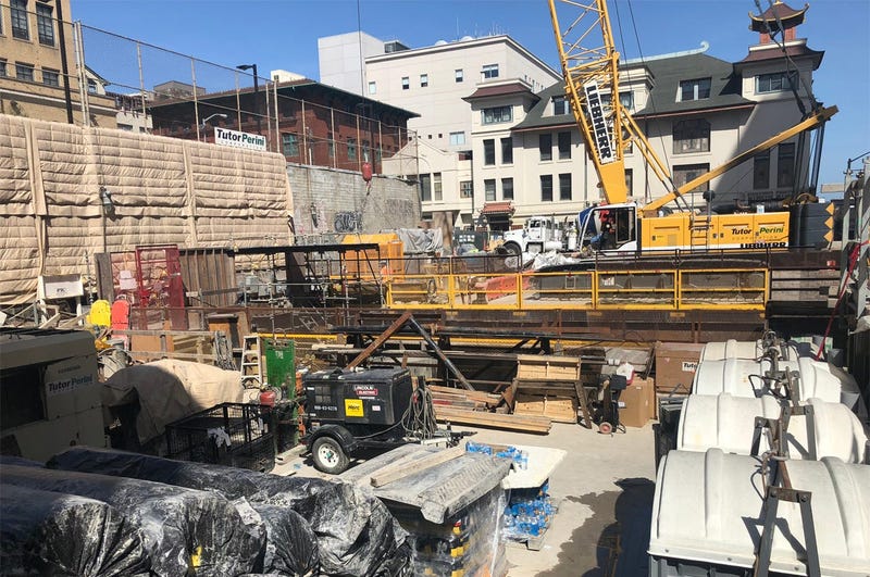 Chinatown Station, part of the Central Subway Project