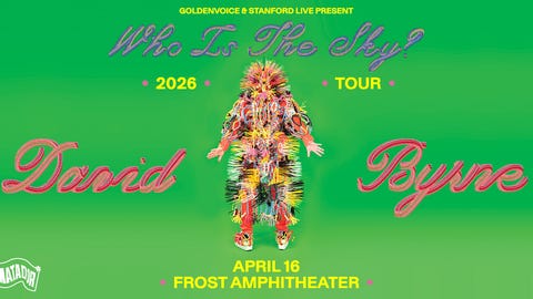 David Byrne: Who Is The Sky Tour
