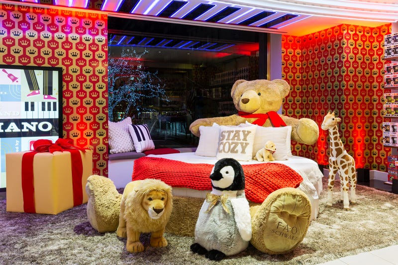 FAO Schwarz listed on Airbnb