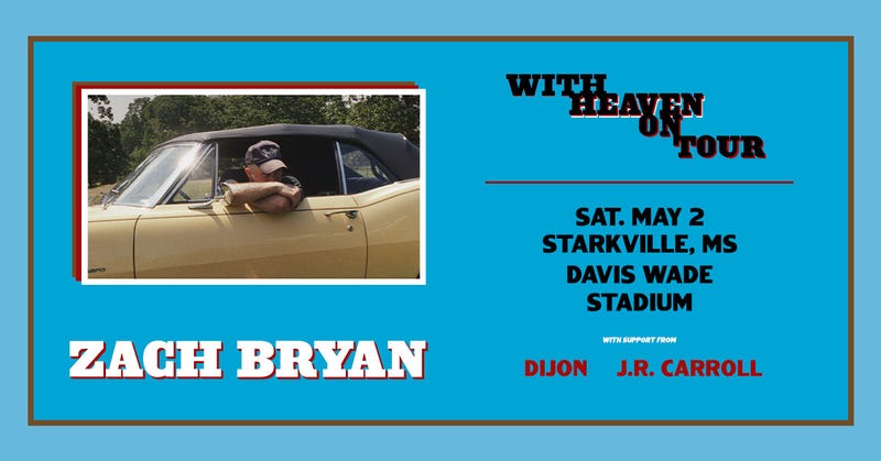 Zach Bryan - Davis Wade Stadium -  5.2.26