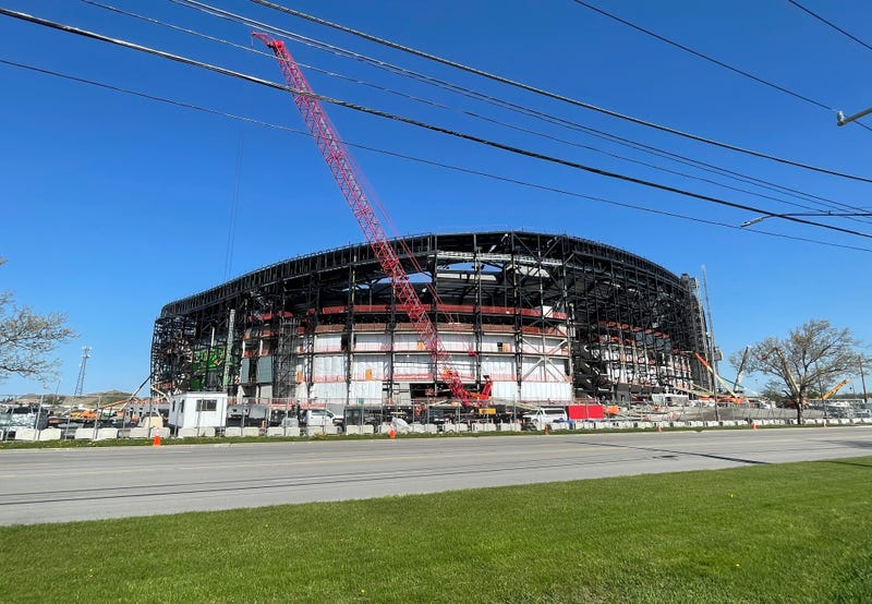 Highmark Stadium construction
