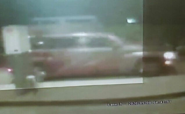 Suspects Vehicle in ATM Machine tampering