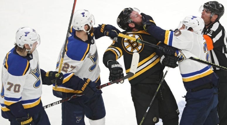 St. Louis Blues v. Boston Bruins Stanley Cup Final Game 2