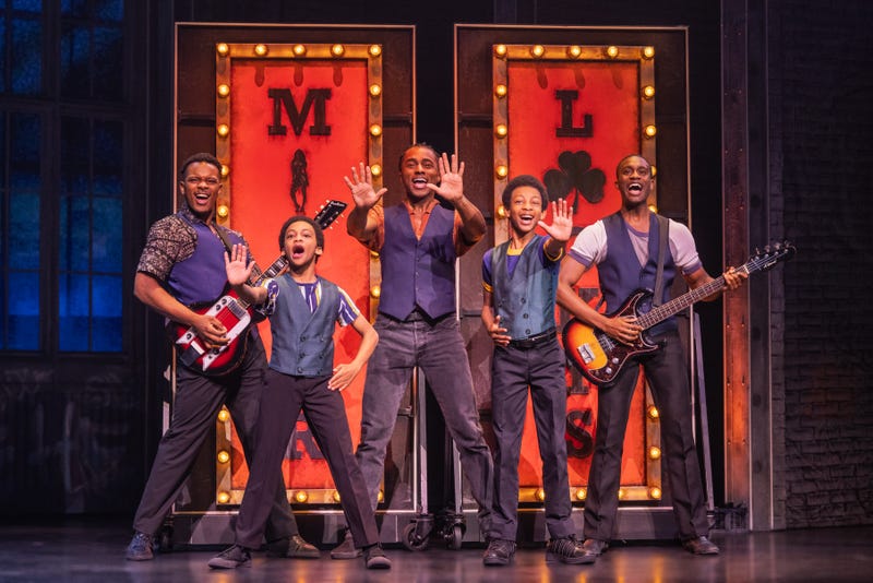 The Cast as The Jackson 5 in the national tour of "MJ the Musical," at the Academy of Music through Jan. 19.