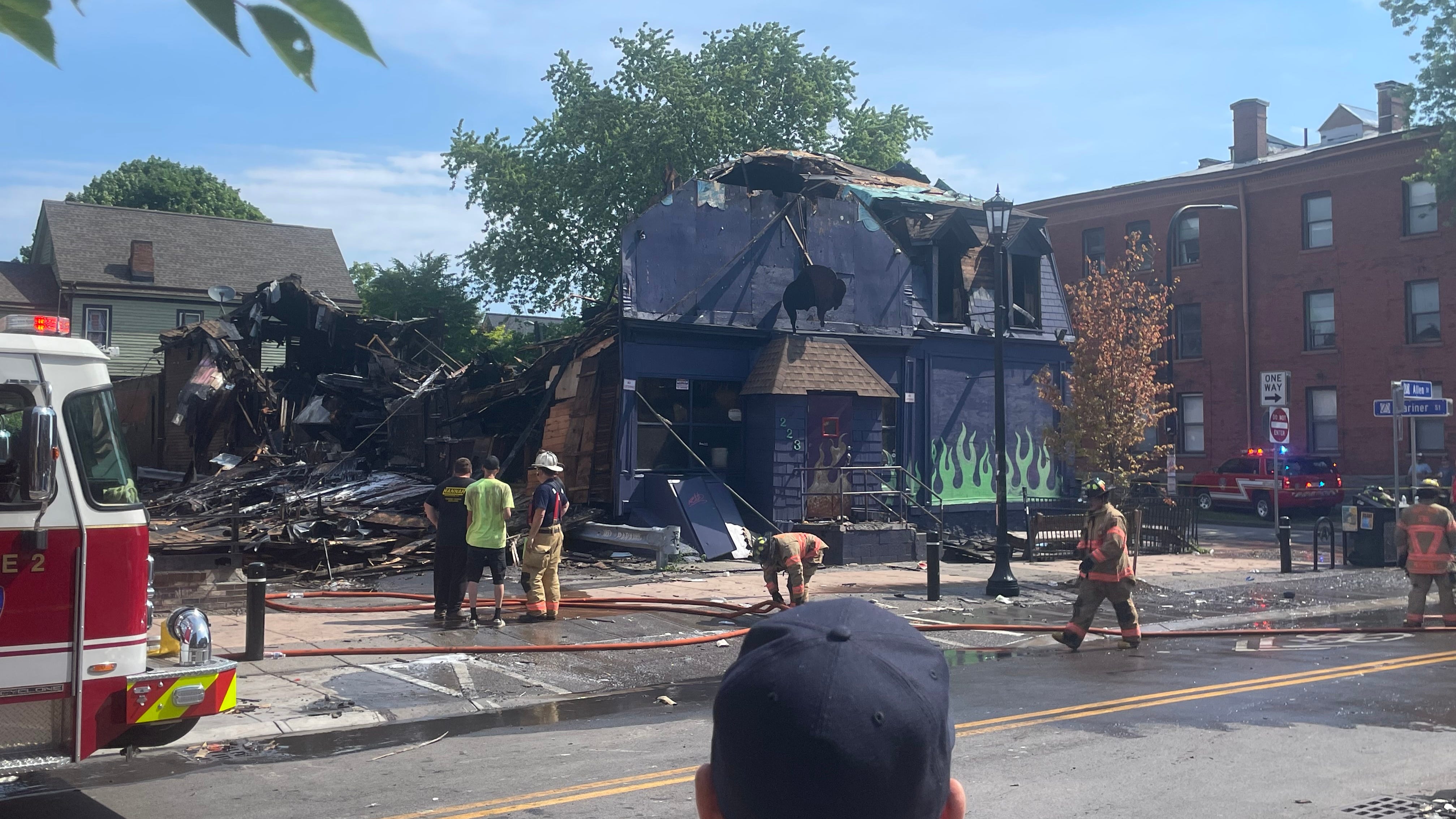 Buffalo man arrested for alleged role in The Old Pink fire