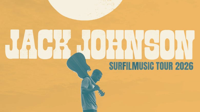 Jack Johnson: SURFILMUSIC Tour 2026