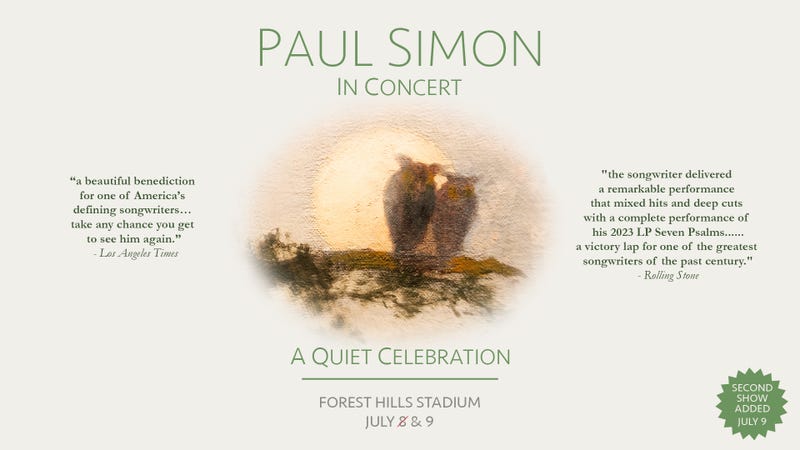 Listen for a Chance to Win Tickets to See Paul Simon at Forest Hills Stadium