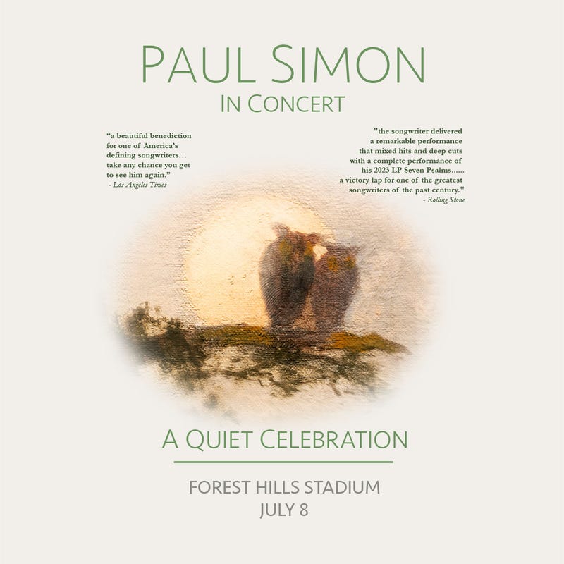 Paul Simon at Forest Hills Stadium