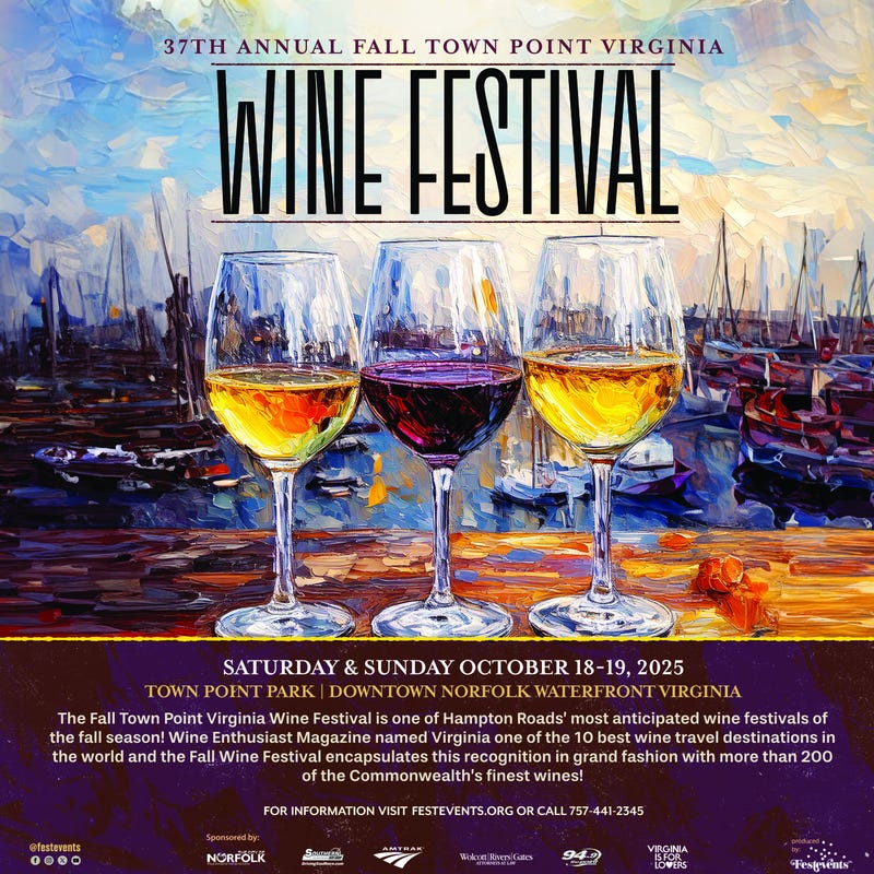 37th Annual Fall Town Point Virginia Wine Festival