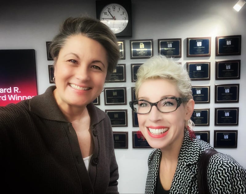 Debbie Monterrey with Eileen G'Sell