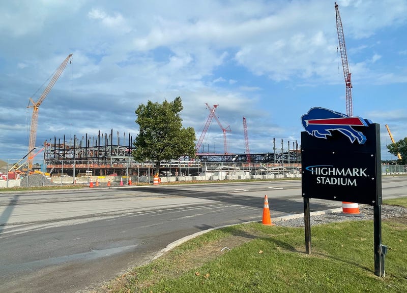 Highmark Stadium construction