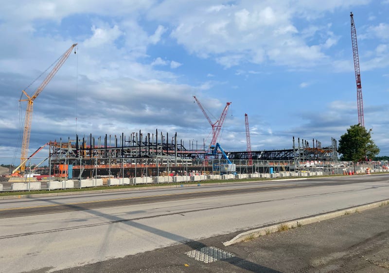 Highmark Stadium construction
