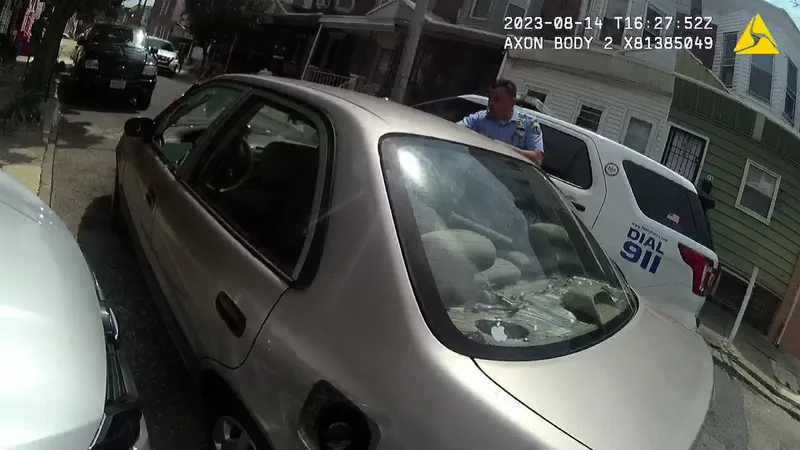 Body-worn camera image released by Philadelphia District Attorney's Office