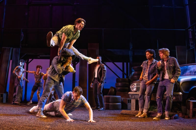 Cast of "The Outsiders"