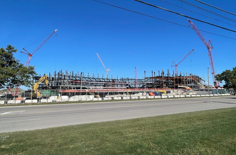 Highmark Stadium construction