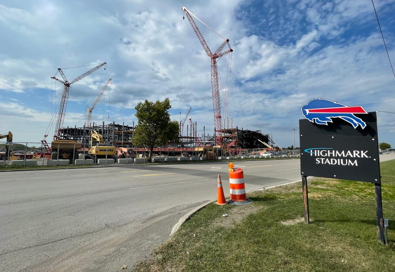 Highmark Stadium construction